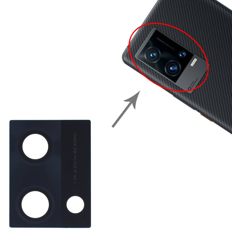 For Vivo iQOO 8 Pro 10pcs Back Camera Lens - Camera Parts by PMc TechLife | Online Shopping South Africa | PMc TechLife | Buy Now Pay Later Mobicred