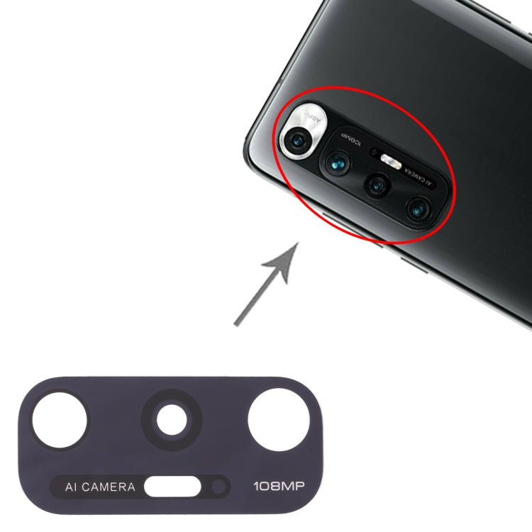 10 PCS Back Camera Lens for Xiaomi Mi 10s M2102J2SC - Camera by PMc TechLife | Online Shopping South Africa | PMc TechLife | Buy Now Pay Later Mobicred