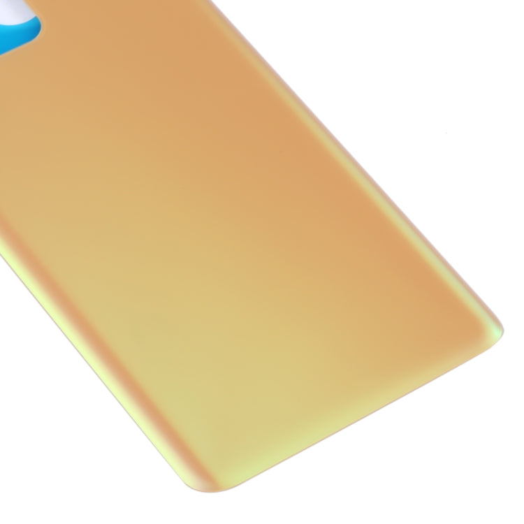 For vivo S12 Pro / V23 Pro V2163A V2132 Glass Battery Back Cover (Yellow) - Back Cover by PMC Jewellery | Online Shopping South Africa | PMC Jewellery | Buy Now Pay Later Mobicred