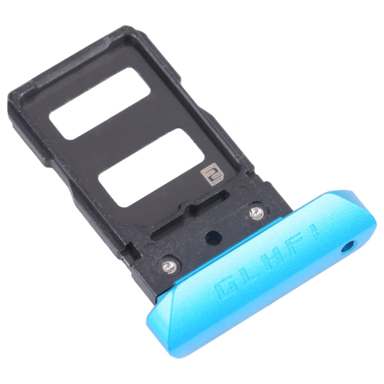 SIM Card Tray + SIM Card Tray for Asus ROG Phone 5 ZS673KS (Blue) - Card Tray by PMC TechLife | Online Shopping South Africa | PMC TechLife