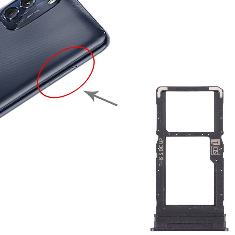 SIM Card Tray + Micro SD Card Tray for Motorola Moto G 5G (Grey) - free shipping - PMc TechLife - Order now!
