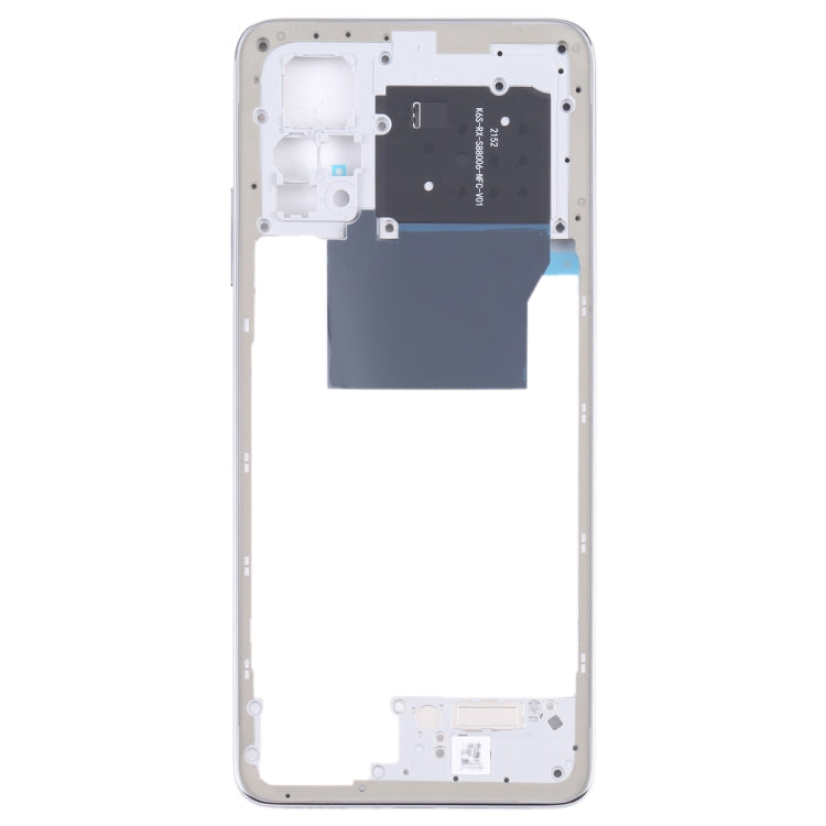 Middle Frame Bezel Plate for Xiaomi Poco X4 Pro 5G/Redmi Note 11E Pro(Silver) - Frame Bezel Plate by PMC TechLife | Online Shopping South Africa | PMC TechLife | Buy Now Pay Later Mobicred
