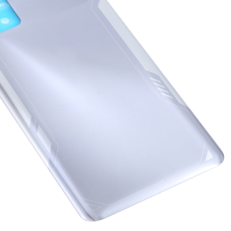 Battery Back Cover for ZTE Nubia Red Magic 6R NX666J(Silver) - For ZTE by PMC TechLife | Online Shopping South Africa | PMC TechLife | Buy Now Pay Later Mobicred
