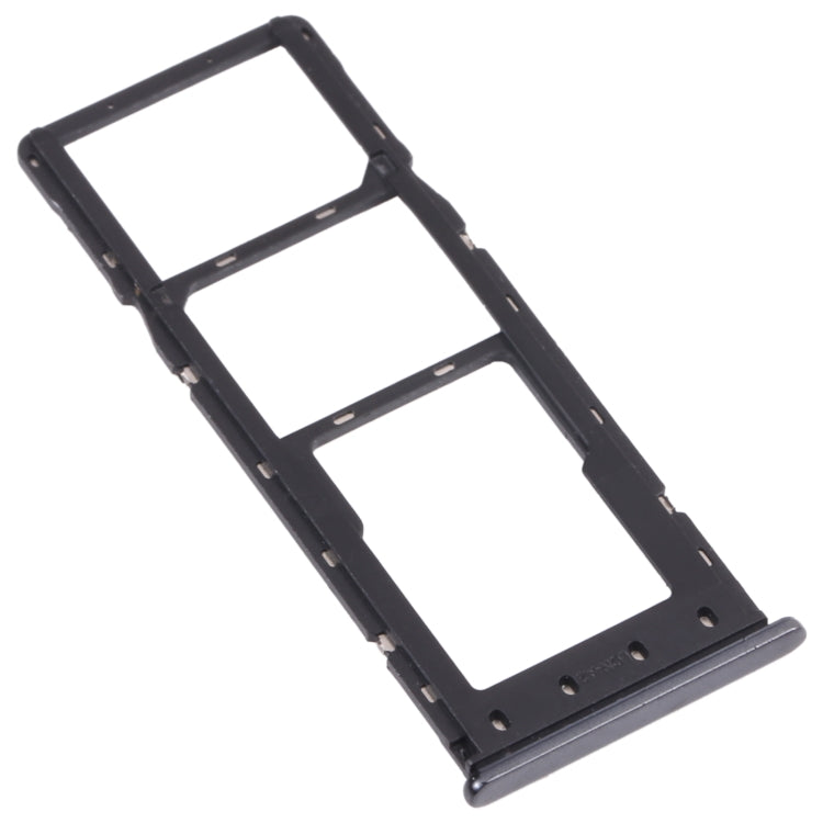 For Infinix S4 X626 SIM Card Tray + SIM Card Tray + Micro SD Card Tray (Black) - free shipping - PMc TechLife - Order now!