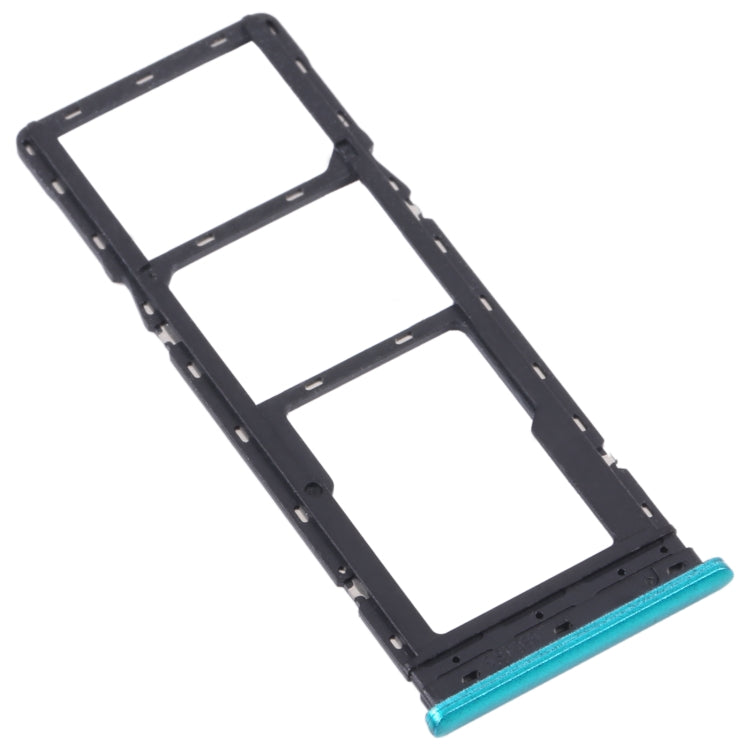 For Infinix S5 Lite X652B X652C SIM Card Tray + SIM Card Tray + Micro SD Card Tray (Green) - Card Tray by PMc TechLife | Online Shopping South Africa | PMc TechLife | Buy Now Pay Later Mobicred