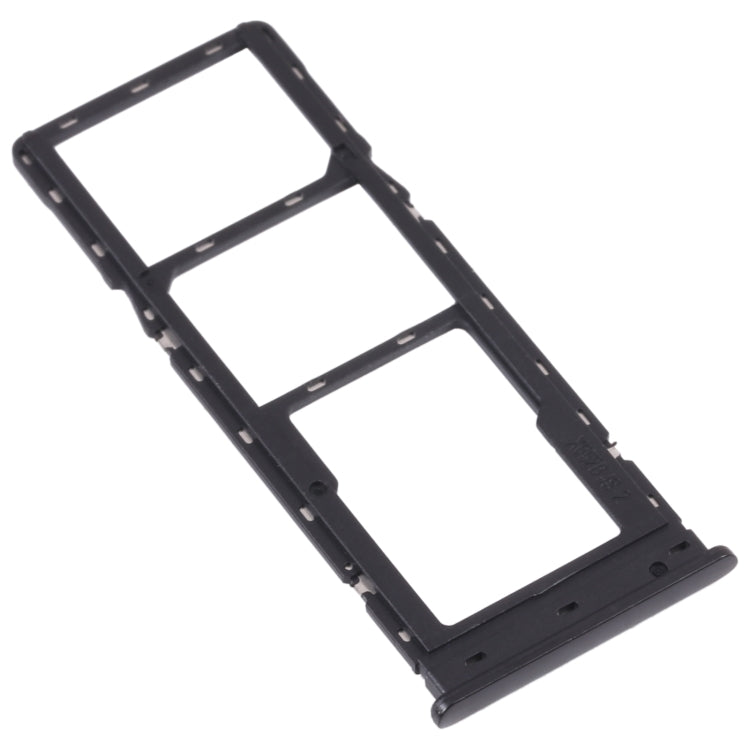 For Tecno Spark 4 Lite KC8S SIM Card Tray + SIM Card Tray + Micro SD Card Tray (Black) - free shipping - PMc TechLife - Order now!