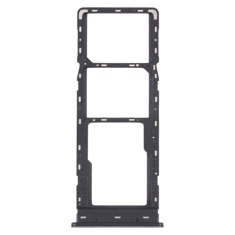 For Tecno Spark Go 2022/Spark 6 Go SIM Card Tray + SIM Card Tray + Micro SD Card Tray (Black) - free shipping - PMc TechLife - Order now!