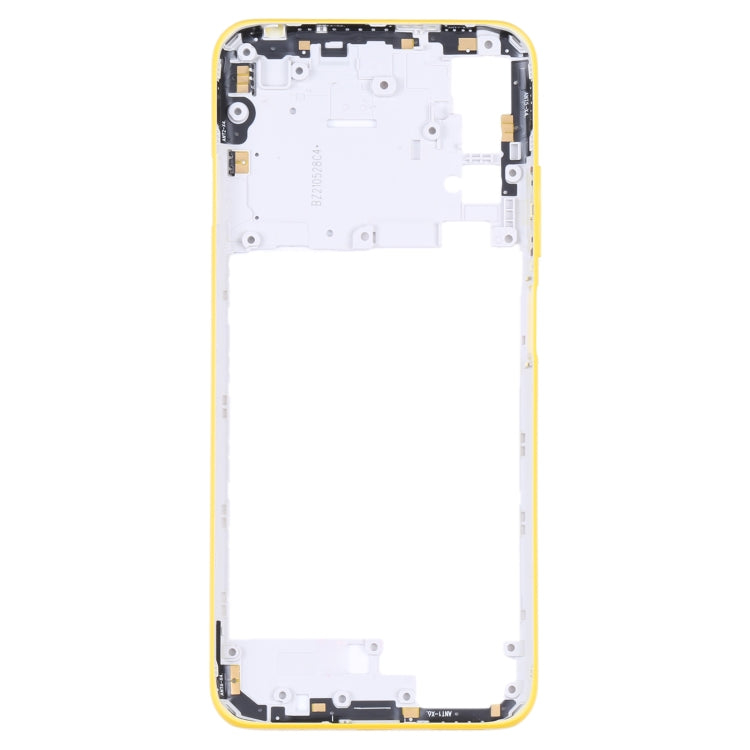 Original Middle Frame Bezel Plate for Xiaomi Poco M3 Pro 5G M2103K19PG M2103K19PI (Yellow) - Frame Bezel Plate by PMC TechLife | Online Shopping South Africa | PMC TechLife | Buy Now Pay Later Mobicred