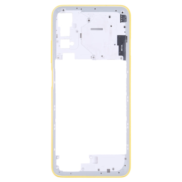 Original Middle Frame Bezel Plate for Xiaomi Poco M3 Pro 5G M2103K19PG M2103K19PI (Yellow) - Frame Bezel Plate by PMC TechLife | Online Shopping South Africa | PMC TechLife | Buy Now Pay Later Mobicred