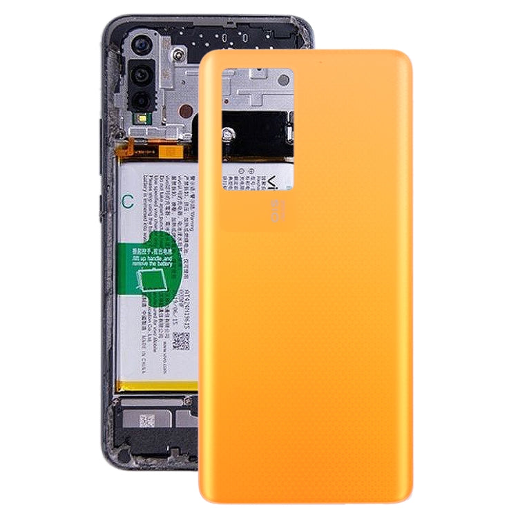 For vivo iQOO Neo5 S Original Battery Back Cover (Orange) - Back Cover by PMC TechLife | Online Shopping South Africa | PMC TechLife | Buy Now Pay Later Mobicred