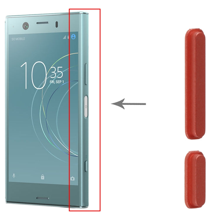 Original Side Keys for Sony XPeria XZ1 Compact (Orange) - Others by PMC TechLife | Online Shopping South Africa | PMC TechLife | Buy Now Pay Later Mobicred