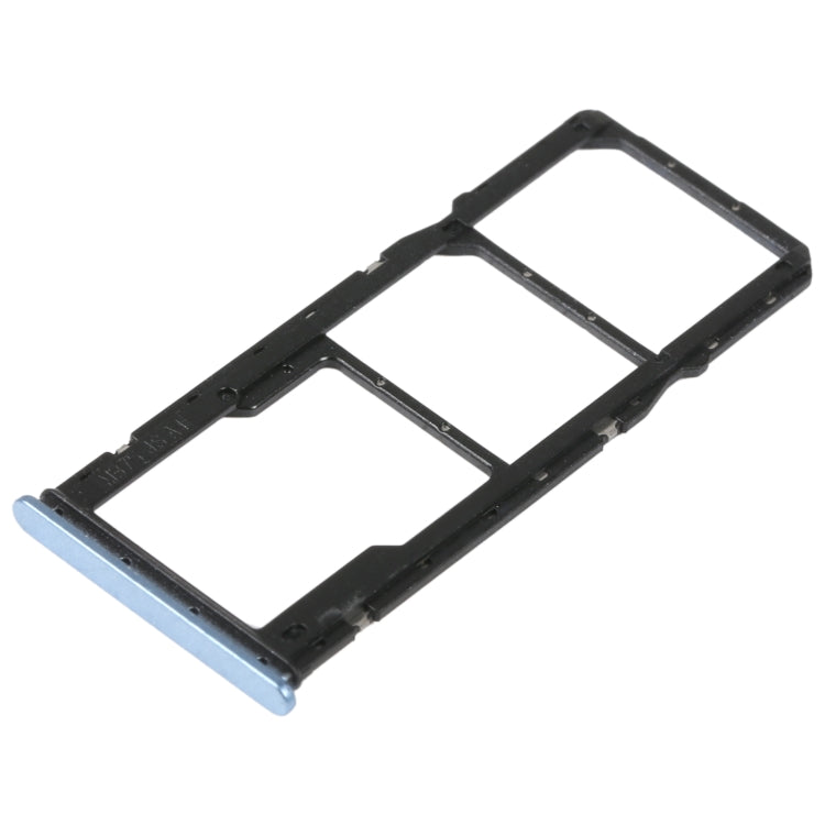 SIM Card Tray + SIM Card Tray + Micro SD Card Tray For Xiaomi Redmi Note 11E (Blue) - Card Tray by PMc TechLife | Online Shopping South Africa | PMc TechLife | Buy Now Pay Later Mobicred