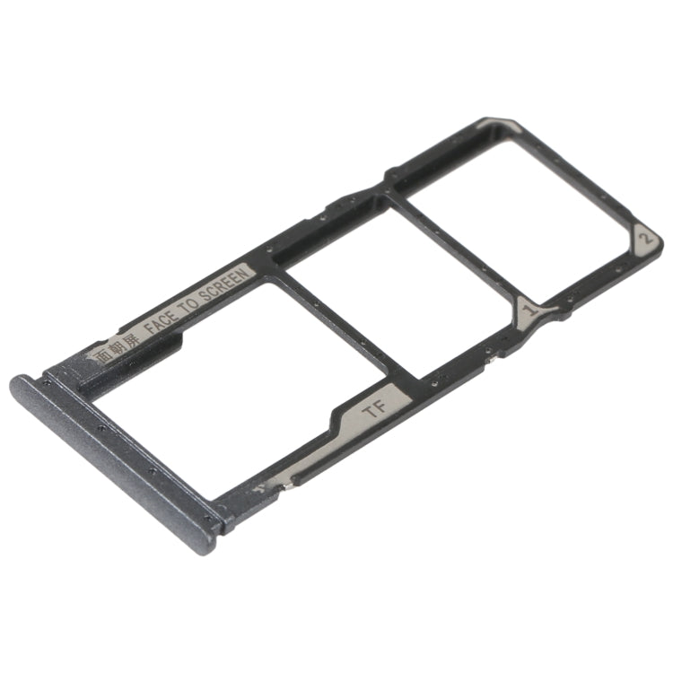 SIM Card Tray + SIM Card Tray + Micro SD Card Tray For Xiaomi Redmi 10 Power (Black) - Card Tray by PMc TechLife | Online Shopping South Africa | PMc TechLife | Buy Now Pay Later Mobicred