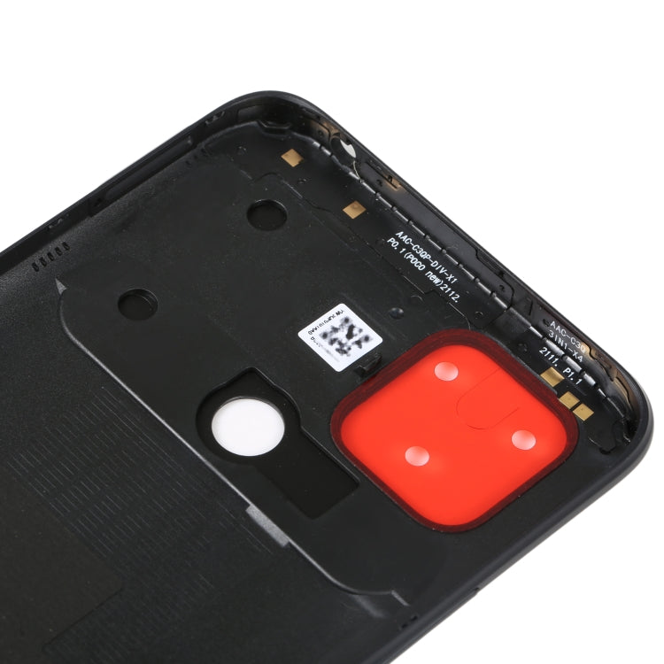 Original Battery Back Cover for Xiaomi Poco C40(Black) - Back Cover by PMC TechLife | Online Shopping South Africa | PMC TechLife | Buy Now Pay Later Mobicred