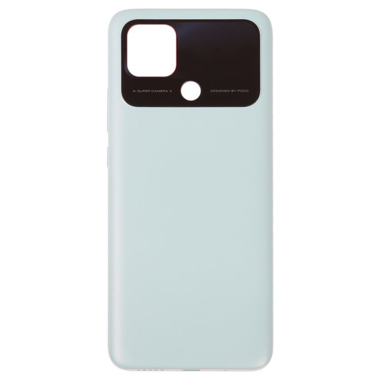 Original Battery Back Cover for Xiaomi Poco C40(Green) - Back Cover by PMC TechLife | Online Shopping South Africa | PMC TechLife | Buy Now Pay Later Mobicred