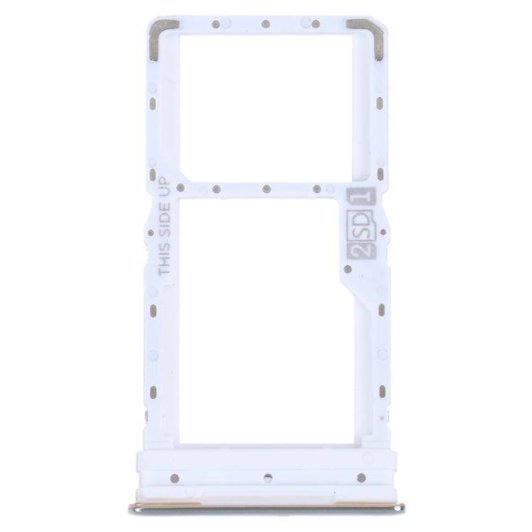 For Motorola Moto G52 SIM Card Tray + SIM / Micro SD Card Tray (Silver) - Card Socket by PMC TechLife | Online Shopping South Africa | PMC TechLife