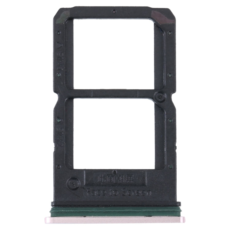 For OPPO Reno SIM Card Tray + SIM / Micro SD Card Tray (Gold) - Card Socket by PMc TechLife | Online Shopping South Africa | PMc TechLife | Buy Now Pay Later Mobicred