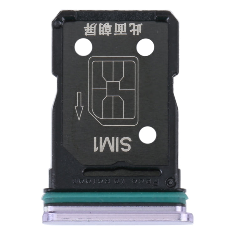 For OPPO Reno4 5G SIM Card Tray + SIM Card Tray (Purple) - Card Socket by PMc TechLife | Online Shopping South Africa | PMc TechLife | Buy Now Pay Later Mobicred