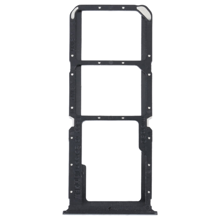 For OPPO A93s 5G SIM Card Tray + SIM Card Tray + Micro SD Card Tray (Black) - Card Tray by PMc TechLife | Online Shopping South Africa | PMc TechLife | Buy Now Pay Later Mobicred
