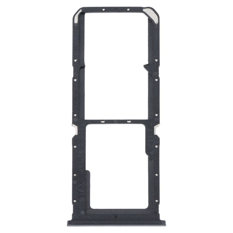 For OPPO A55 5G / A53S 5G SIM Card Tray + SIM Card Tray + Micro SD Card Tray (Black) - Card Socket by PMc TechLife | Online Shopping South Africa | PMc TechLife | Buy Now Pay Later Mobicred
