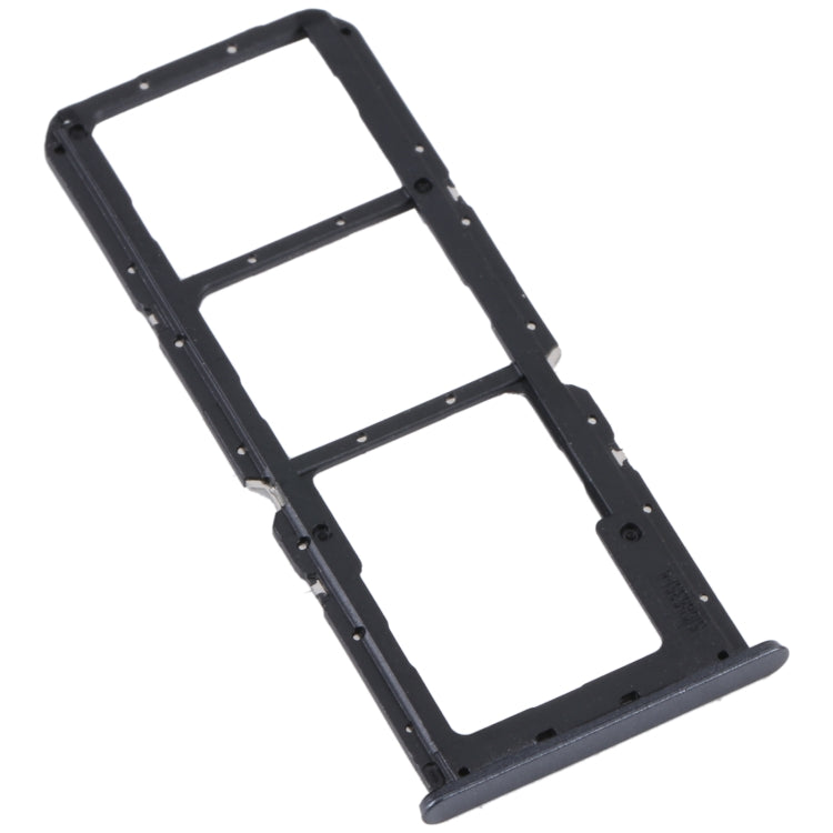 For Realme C30 SIM Card Tray + SIM Card Tray + Micro SD Card Tray (Black) - Card Socket by PMc TechLife | Online Shopping South Africa | PMc TechLife | Buy Now Pay Later Mobicred