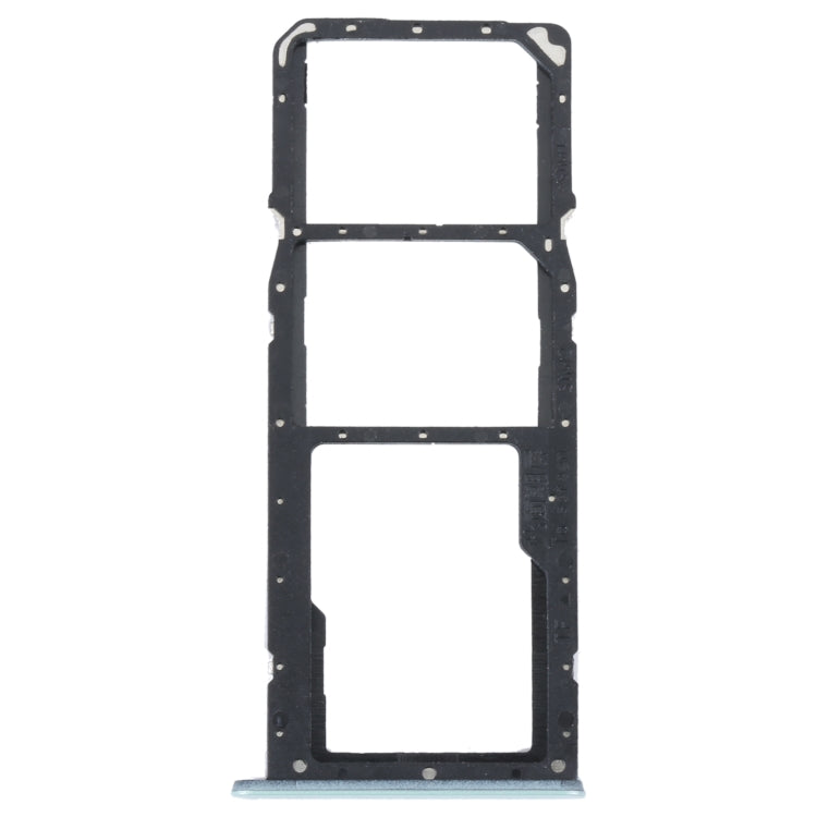 For Realme C35 SIM Card Tray + SIM Card Tray + Micro SD Card Tray (Green) - Card Tray by PMc TechLife | Online Shopping South Africa | PMc TechLife | Buy Now Pay Later Mobicred