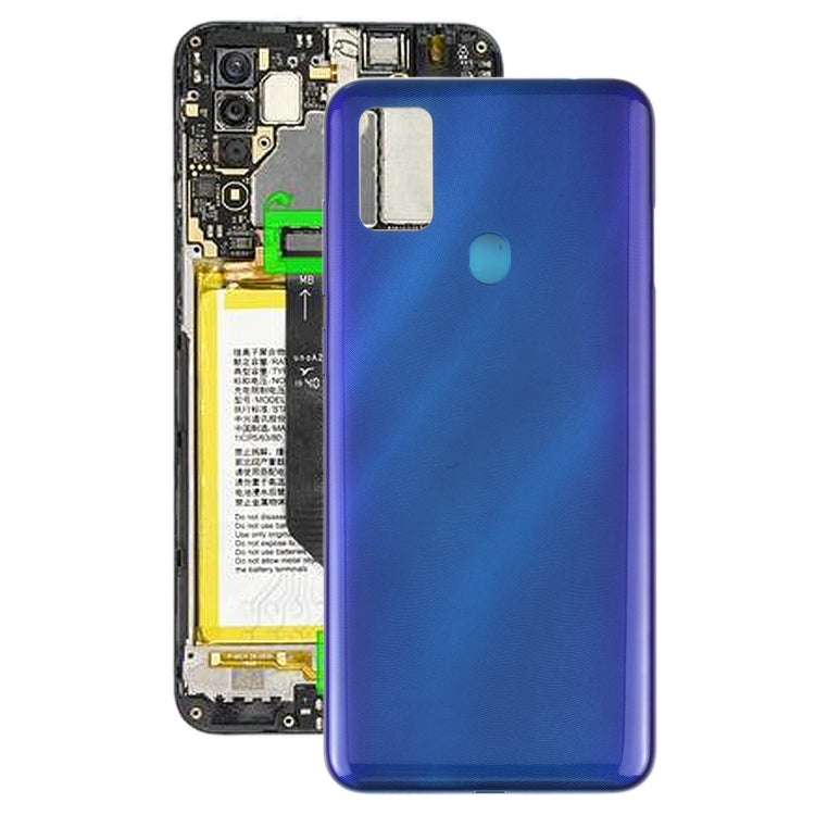 For ZTE Blade A7S 2020 Battery Back Cover(Blue) - For ZTE by PMC TechLife | Online Shopping South Africa | PMC TechLife | Buy Now Pay Later Mobicred