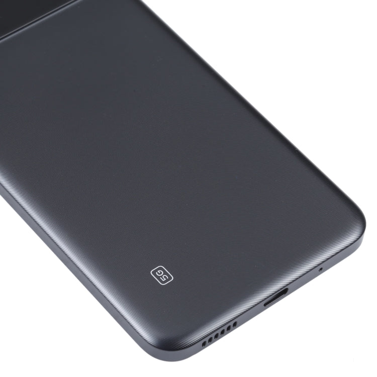 For Xiaomi Poco M5 / Poco M5 India Original Battery Back Cover(Black) - Back Cover by PMC TechLife | Online Shopping South Africa | PMC TechLife | Buy Now Pay Later Mobicred