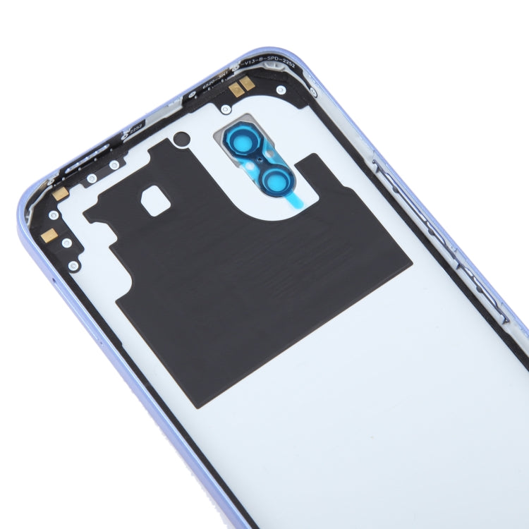 For vivo Y02 Original Battery Back Cover with Camera Lens Cover(Blue) - Back Cover by PMC TechLife | Online Shopping South Africa | PMC TechLife