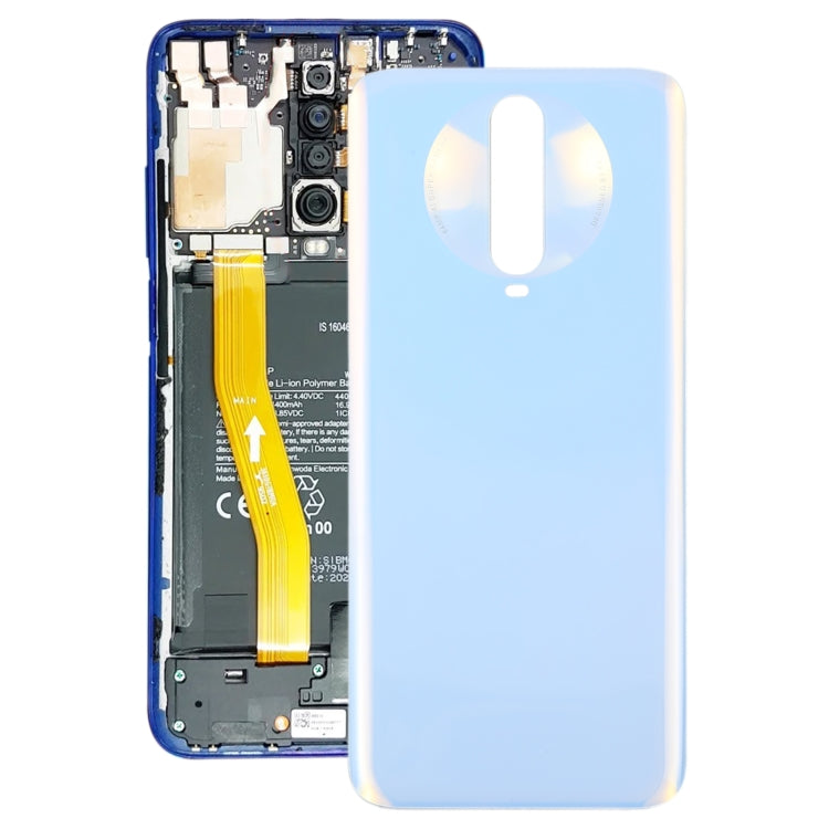 For Xiaomi Poco X2 OEM Glass Battery Back Cover(White) - Back Cover by PMC TechLife | Online Shopping South Africa | PMC TechLife