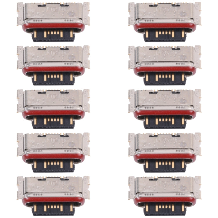 10 PCS Charging Port Connector For Xiaomi Redmi Note 11e Pro - Tail Connector by PMC TechLife | Online Shopping South Africa | PMC TechLife