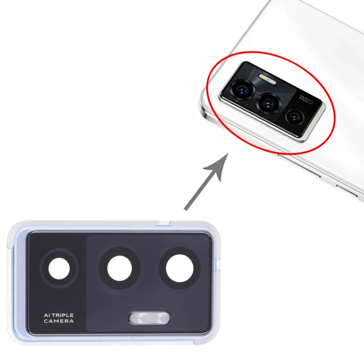 For vivo S10E Original Camera Lens Cover (Blue) - Camera Parts by PMC TechLife | Online Shopping South Africa | PMC TechLife | Buy Now Pay Later Mobicred