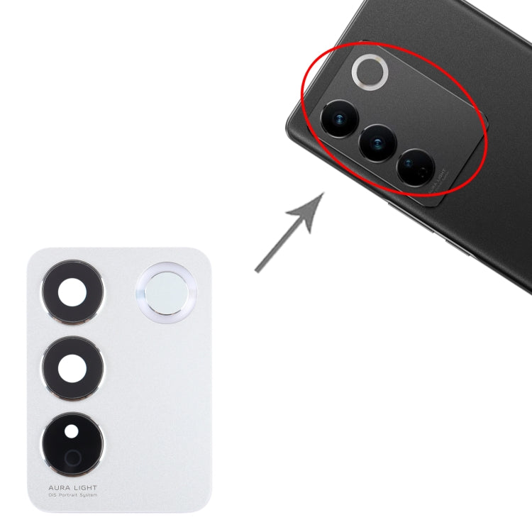 For vivo V27 / V27 Pro Original Camera Lens Cover (Green) - Camera Parts by PMC TechLife | Online Shopping South Africa | PMC TechLife