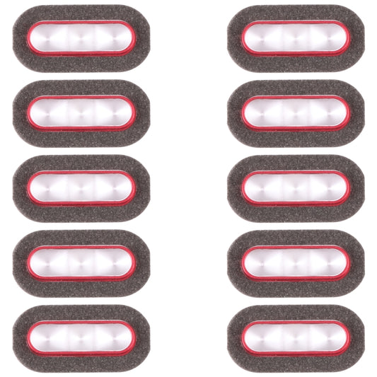 For vivo X90 Pro 10pcs Flashlight Covers (Red) - Others by PMC Jewellery | Online Shopping South Africa | PMC Jewellery