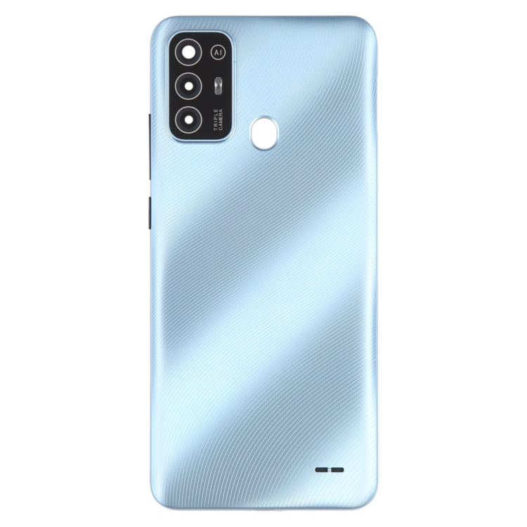 For ZTE Blade A52 Battery Back Cover(Blue) - For ZTE by PMC TechLife | Online Shopping South Africa | PMC TechLife
