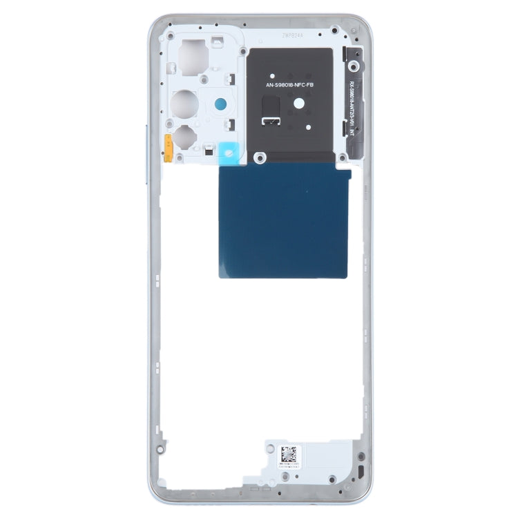 For Xiaomi Redmi Note 11S 5G Original Middle Frame Bezel Plate (Blue) - Frame Bezel Plate by PMC Jewellery | Online Shopping South Africa | PMC Jewellery