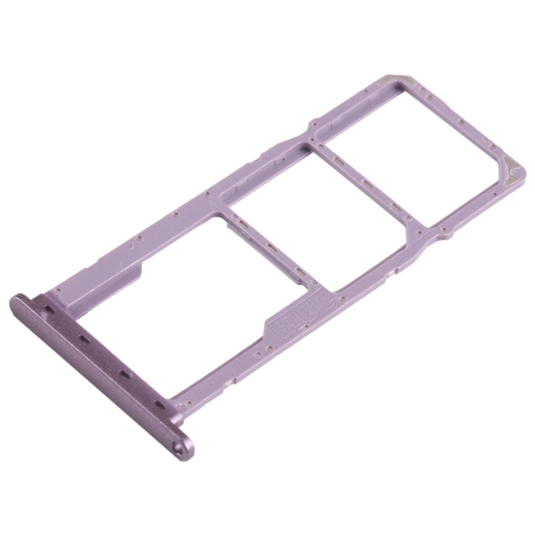 For Nokia 2.4 Original SIM + SIM / Micro SD Card Tray (Purple) - Card Tray by PMC Jewellery | Online Shopping South Africa | PMC Jewellery