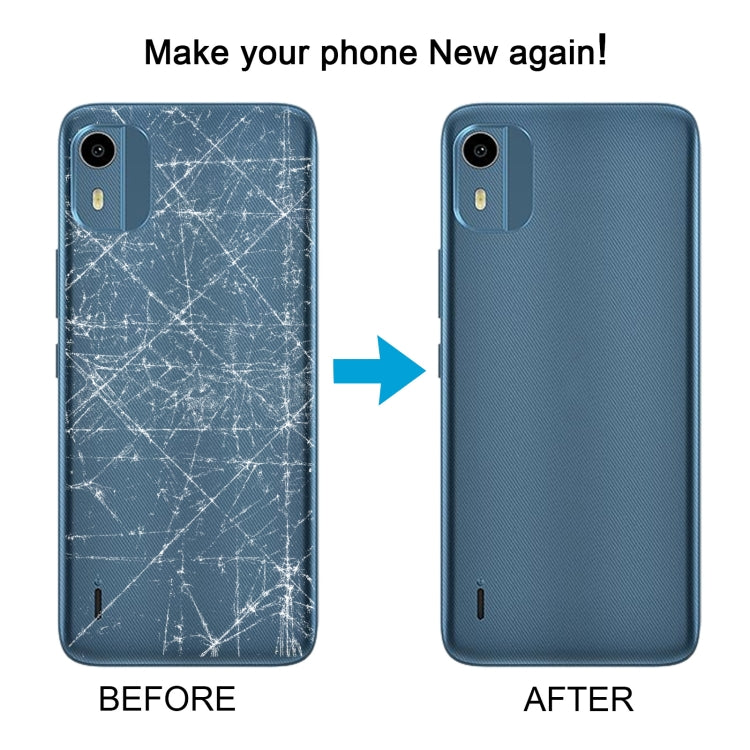For Nokia C12 Original Battery Back Cover(Blue) - Back Cover by PMC TechLife | Online Shopping South Africa | PMC TechLife