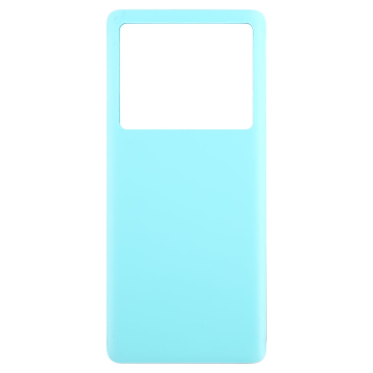 For vivo X80 OEM Glass Material Battery Back Cover(Blue) - Back Cover by PMC Jewellery | Online Shopping South Africa | PMC Jewellery | Buy Now Pay Later Mobicred