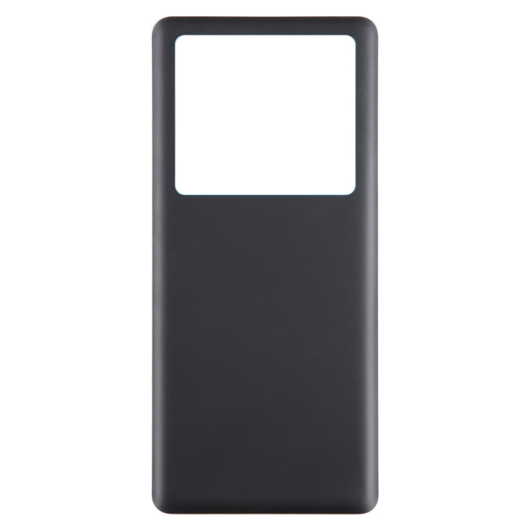 For vivo X80 Pro OEM Glass Material Battery Back Cover(Black) - Back Cover by PMC TechLife | Online Shopping South Africa | PMC TechLife | Buy Now Pay Later Mobicred