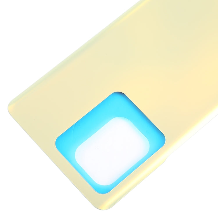 For vivo S16 OEM Glass Material Battery Back Cover(Yellow) - Back Cover by PMC TechLife | Online Shopping South Africa | PMC TechLife | Buy Now Pay Later Mobicred