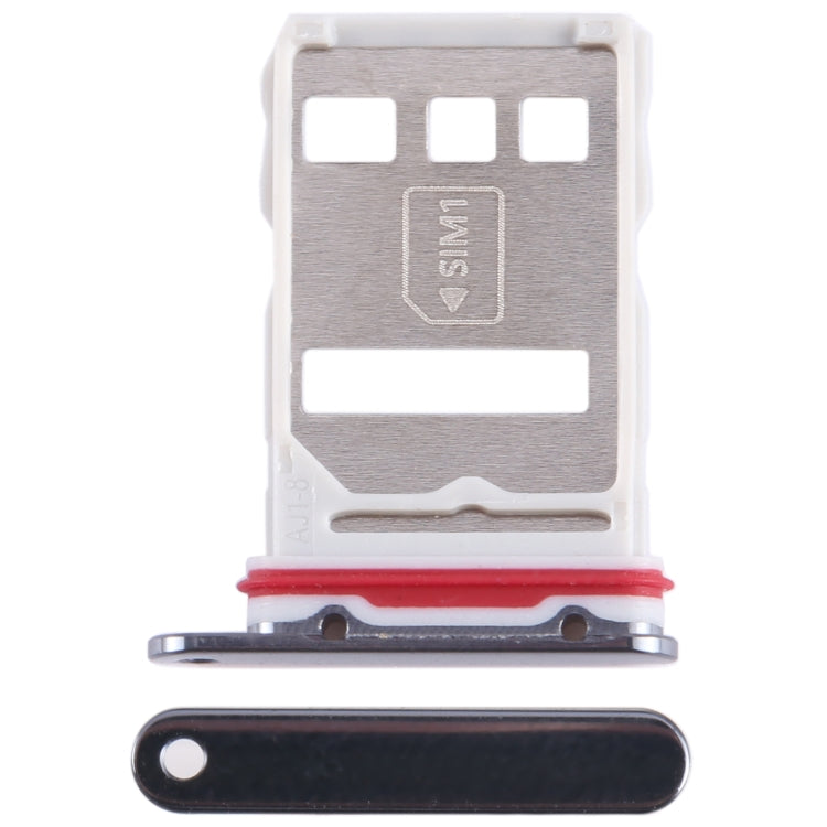 For Huawei Mate 50 Pro SIM Card Tray (Black) - Card Socket by PMc TechLife | Online Shopping South Africa | PMc TechLife | Buy Now Pay Later Mobicred