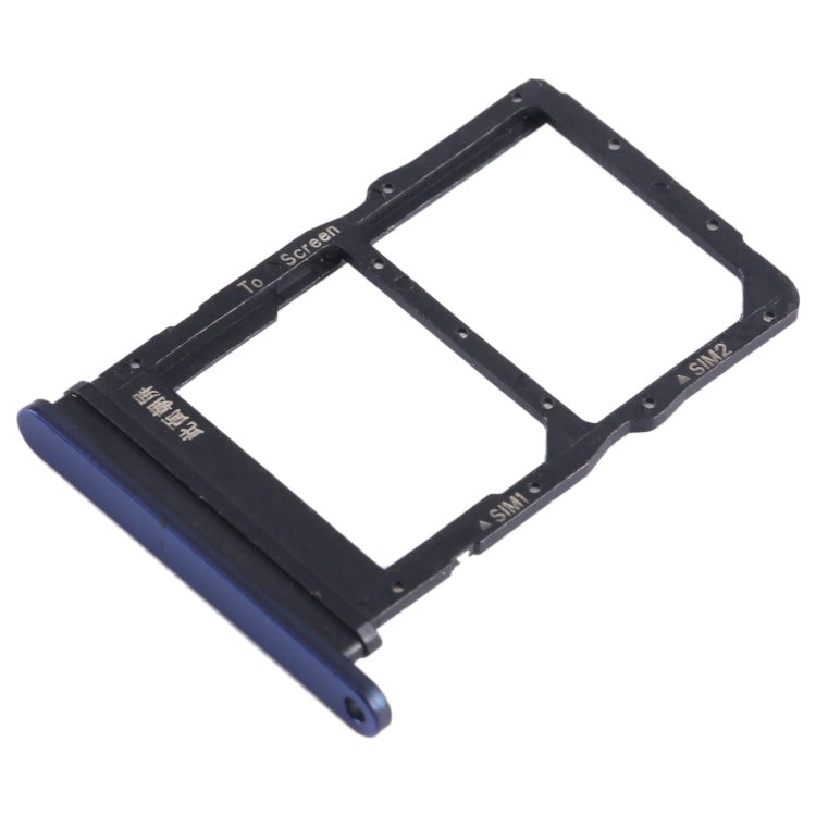 For Honor V40 Lite SIM + SIM Card Tray (Blue) - Card Socket by PMc TechLife | Online Shopping South Africa | PMc TechLife | Buy Now Pay Later Mobicred