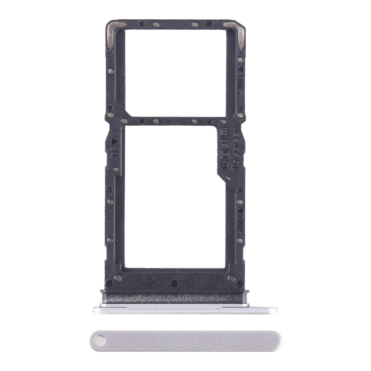 For Honor X5 Plus SIM + SIM / Micro SD Card Tray (Silver) - free shipping - PMc TechLife - Order now!
