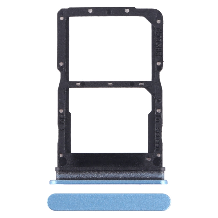 For Honor X8a SIM + SIM Card Tray (Blue) - Card Socket by PMc TechLife | Online Shopping South Africa | PMc TechLife | Buy Now Pay Later Mobicred