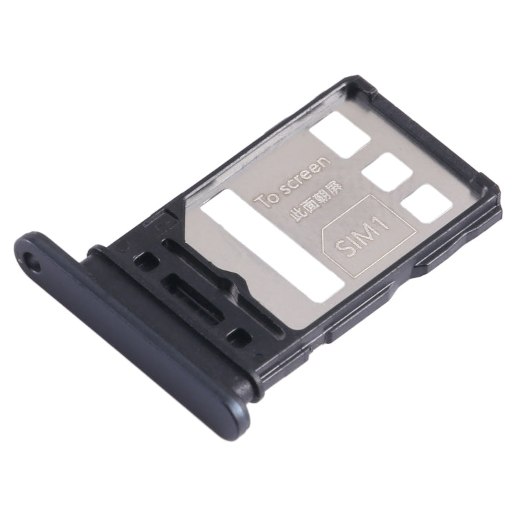 For Honor 80 Pro Flat SIM + SIM Card Tray (Black) - Card Socket by PMc TechLife | Online Shopping South Africa | PMc TechLife | Buy Now Pay Later Mobicred