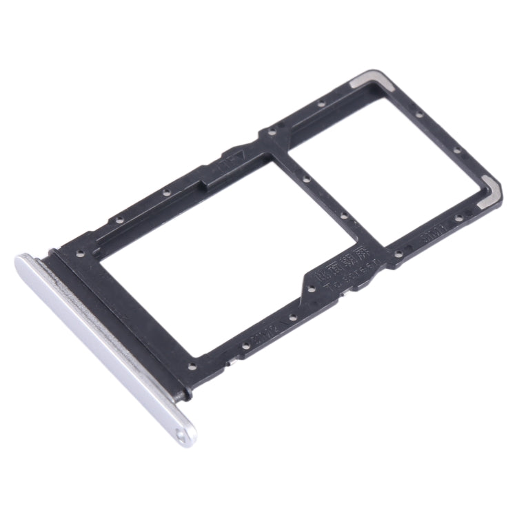 For Honor X6 SIM + SIM / Micro SD Card Tray (Silver) - free shipping - PMC TechLife - Order now!