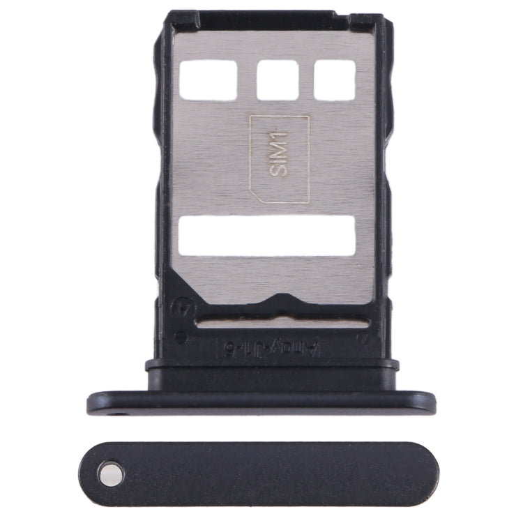 For Honor X9 SIM Card Tray (Black) - Card Socket by PMc TechLife | Online Shopping South Africa | PMc TechLife | Buy Now Pay Later Mobicred