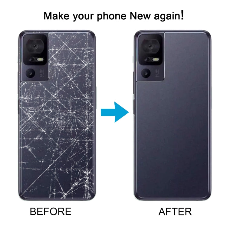 For TCL 40 SE Original Battery Back Cover (Black) - For TCL by PMC TechLife | Online Shopping South Africa | PMC TechLife | Buy Now Pay Later Mobicred
