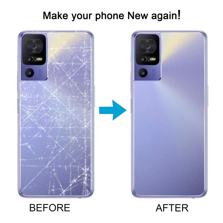 For TCL 40 SE Original Battery Back Cover (Blue) - For TCL by PMC TechLife | Online Shopping South Africa | PMC TechLife | Buy Now Pay Later Mobicred